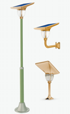 Solar panel: 5V/18W, life: 25 years; Light source: 660LM, imported lamp beads, equivalent to traditional LED 7w brightness, life expectancy 50000hrs; Battery: 3.2V/20AH, lithium iron phosphate battery, life 8-12 years; Illumination: high brightness in the first 4 hours, intelligent power regulation after 4 hours.   Installation: wall lamps, pole lamps, lawn lamps, garden lamps