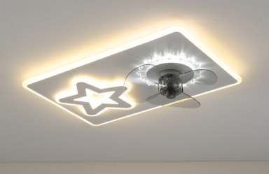 No Move head Bedroom Fan Light