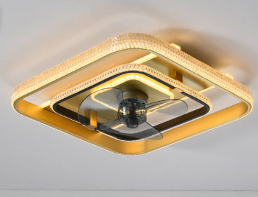 No Move head Bedroom Fan Light