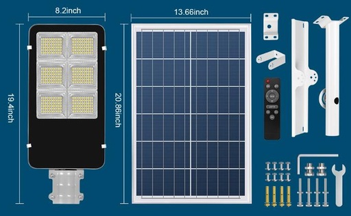 [SDC-SD-404] All In Two Solar Street Light